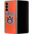 Auburn University AU Orange Galaxy Z Fold4 5G Skin